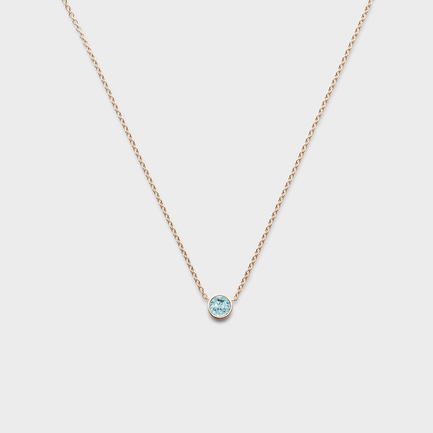 Gemstone Classic Bezel Pendant