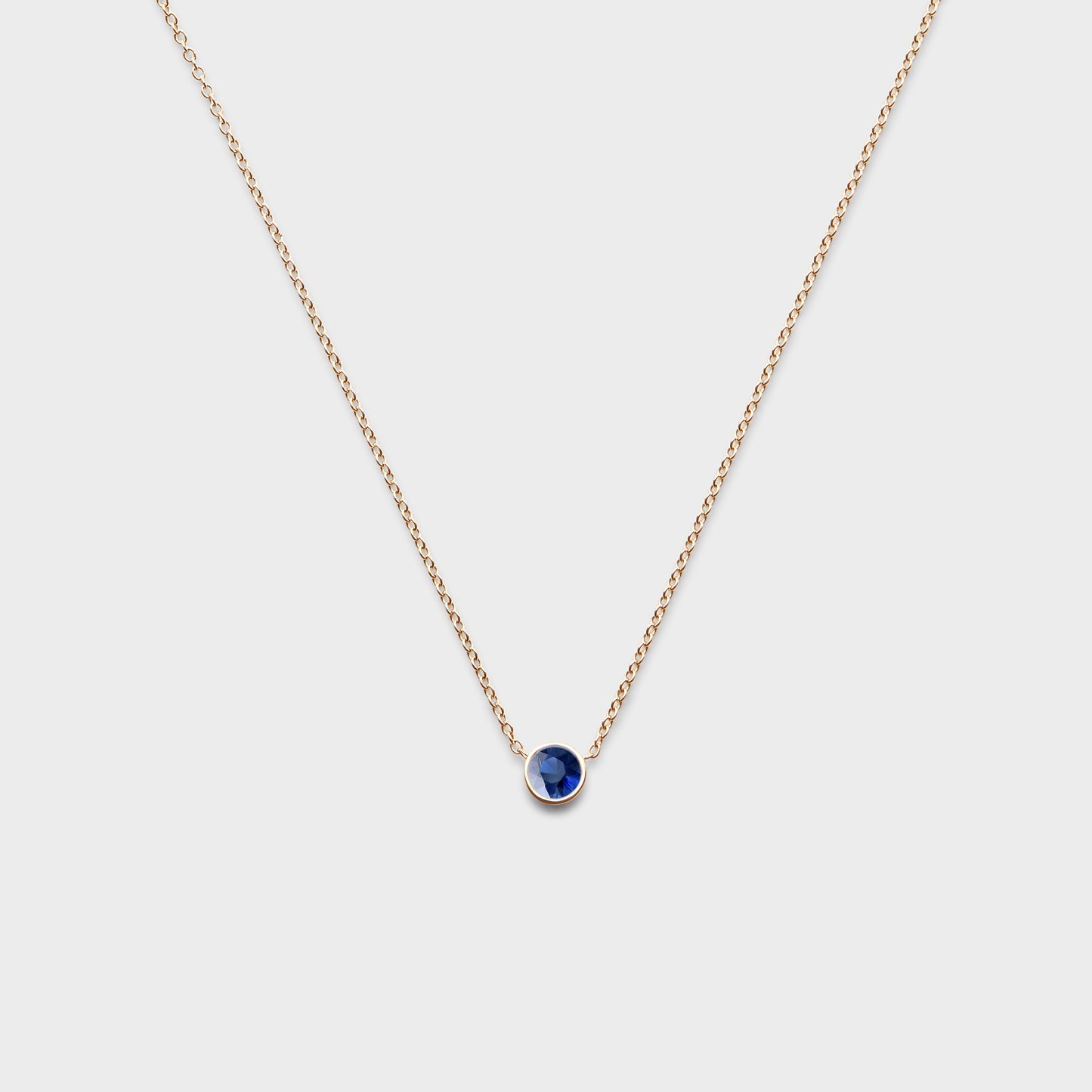 Gemstone Classic Bezel Pendant