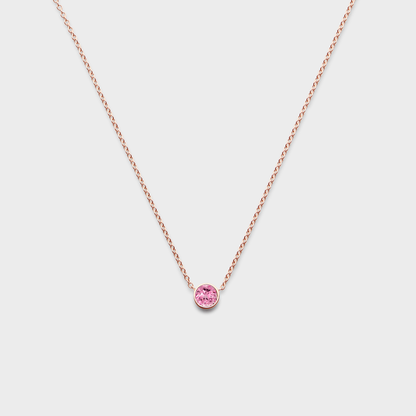 Gemstone Classic Bezel Pendant