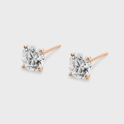 Classic Diamond Studs