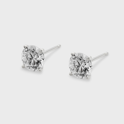 Classic Diamond Studs
