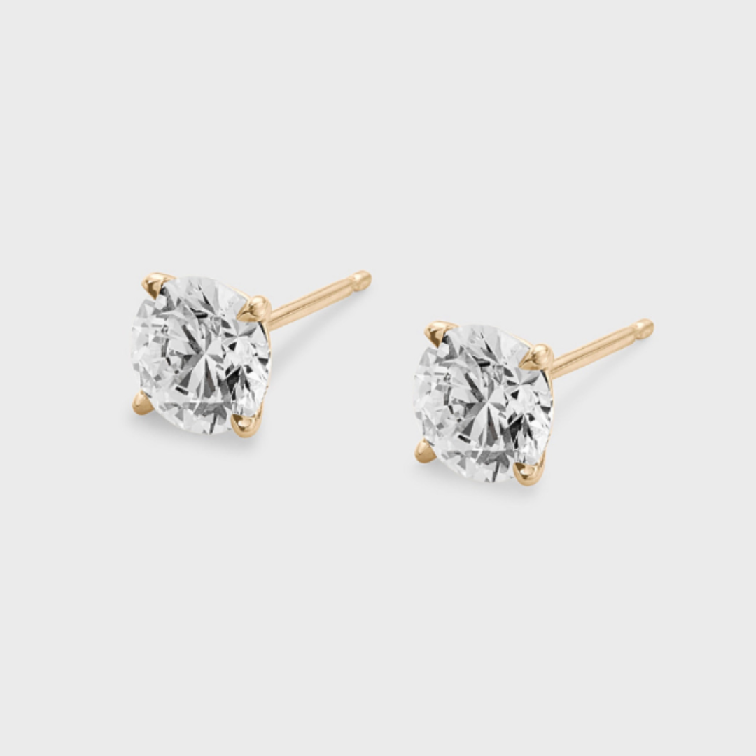 Classic Diamond Studs