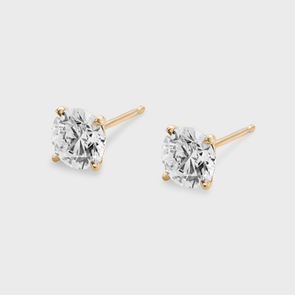 Classic Diamond Studs