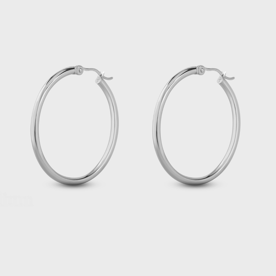 Classic Gold Hoops