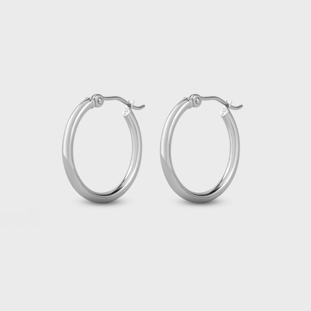 Classic Gold Hoops