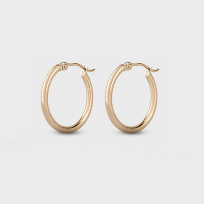 Classic Gold Hoops