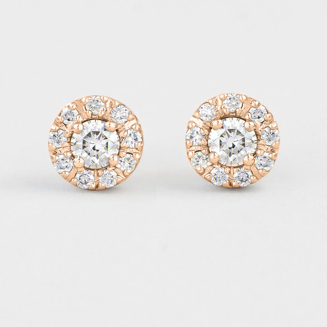 Diamond Cluster Studs