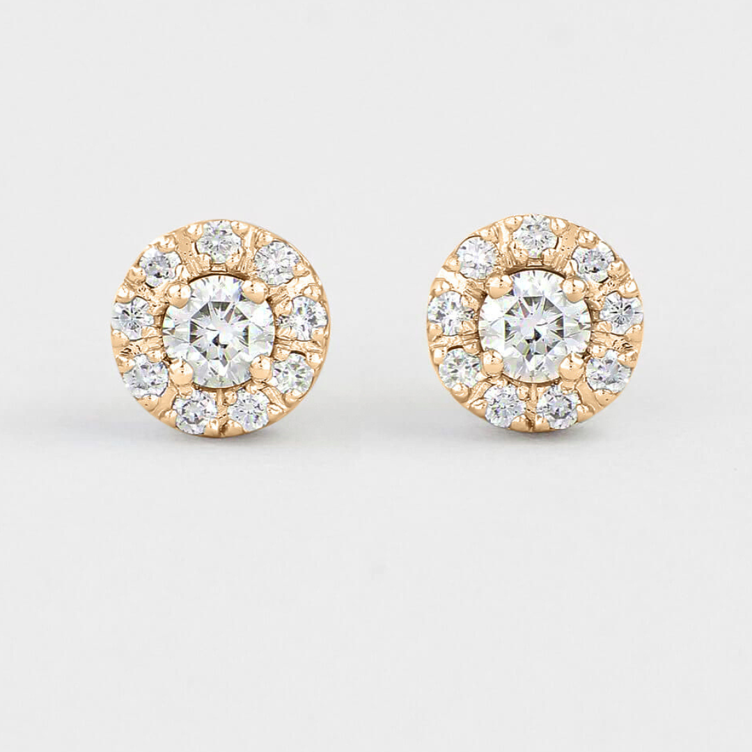 Diamond Cluster Studs