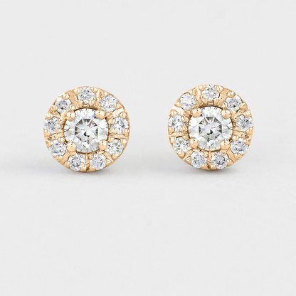 Diamond Cluster Studs