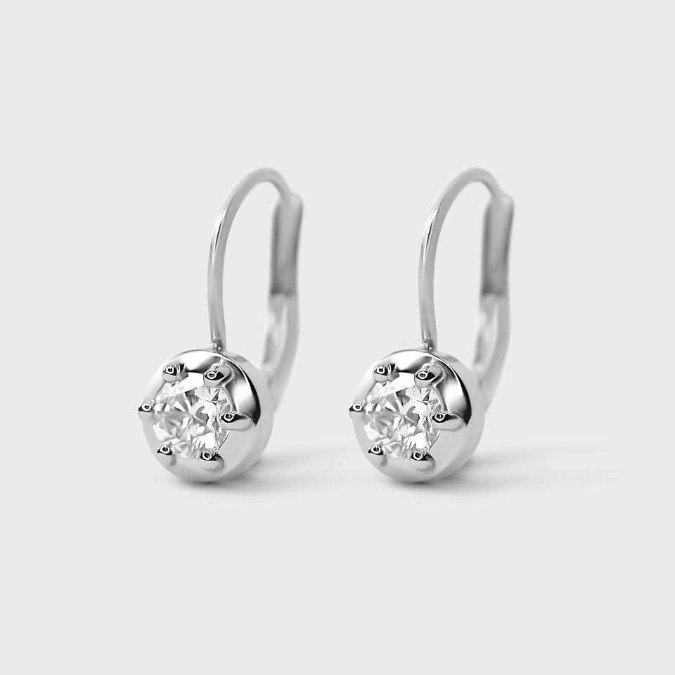 Colette Diamond Drop Earrings