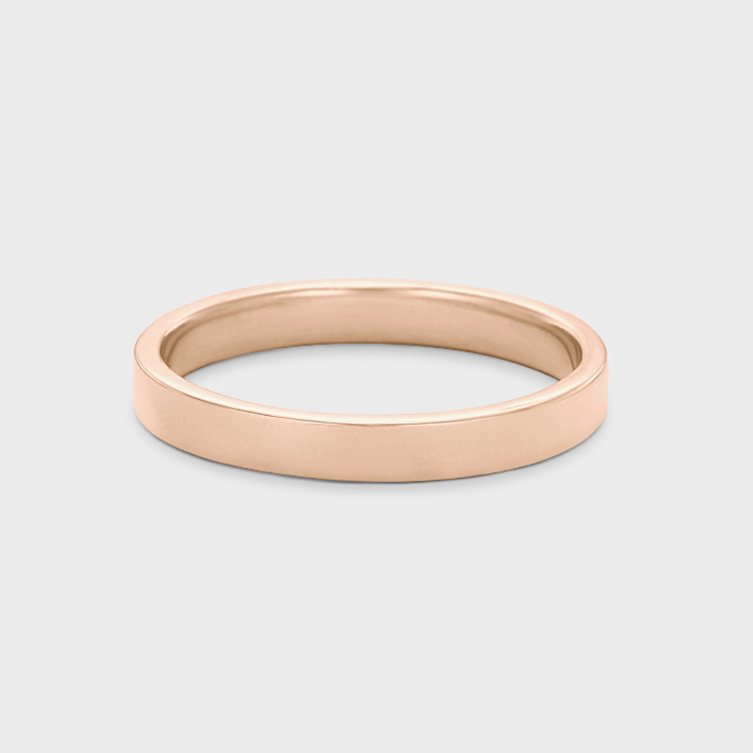 Comfort Fit Flat Band