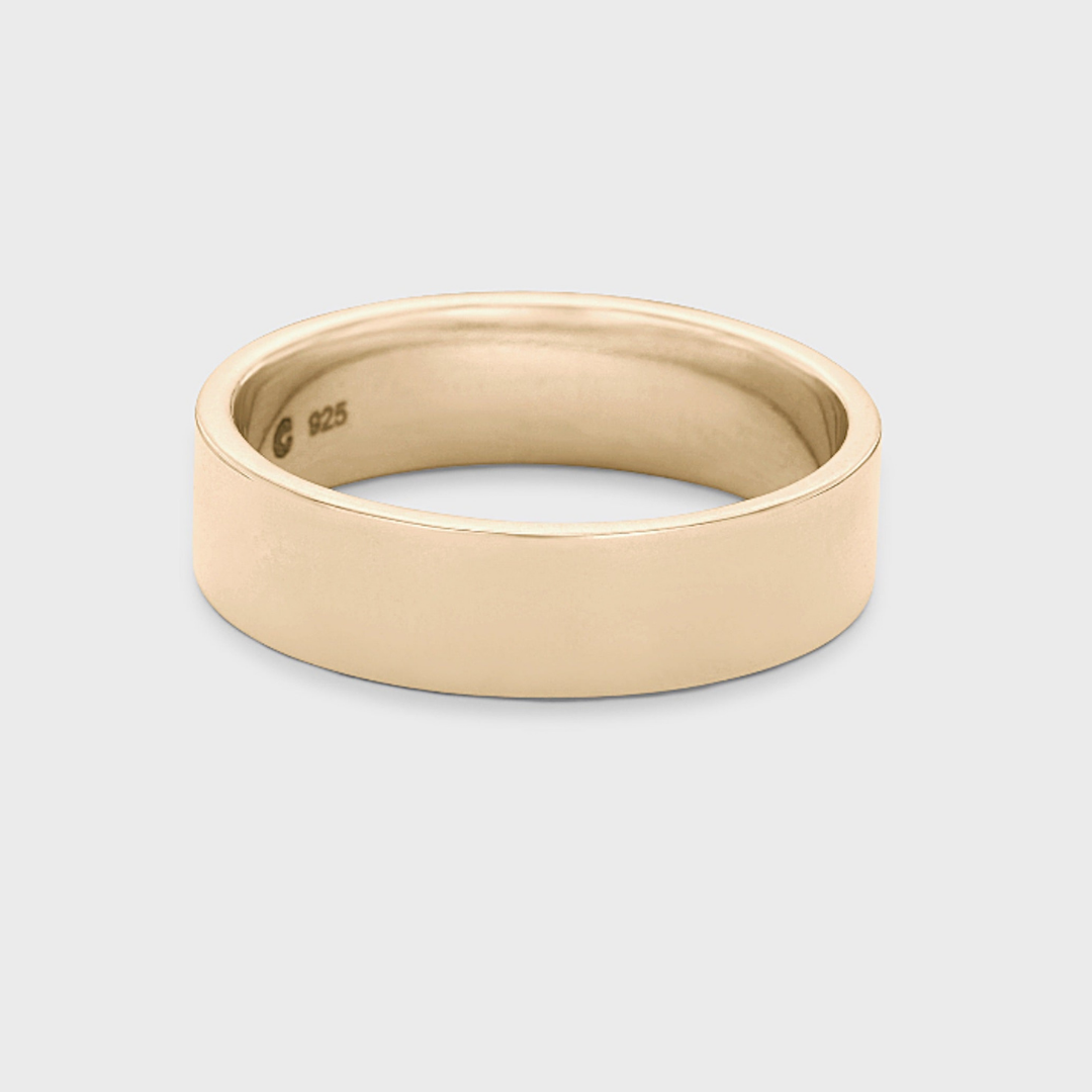 Comfort Fit Flat Band