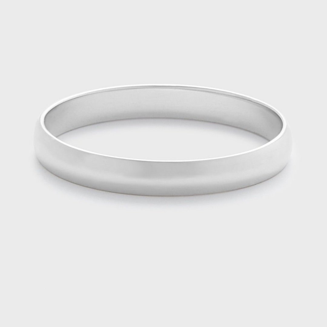 white gold band 3mm wide