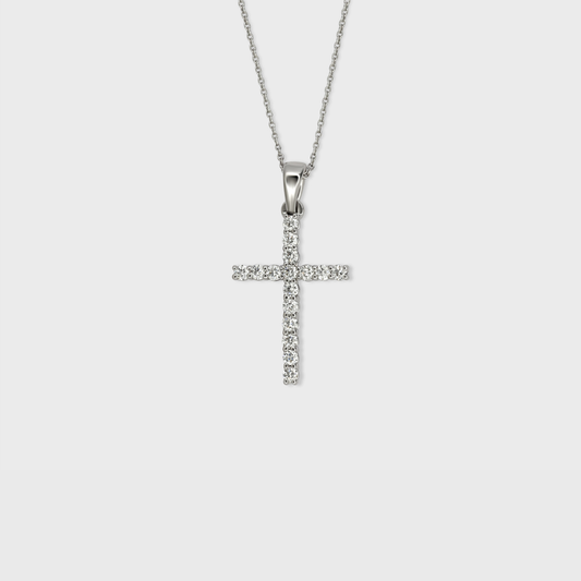 Diamond Cross Pendant