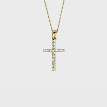 Diamond Cross Pendant
