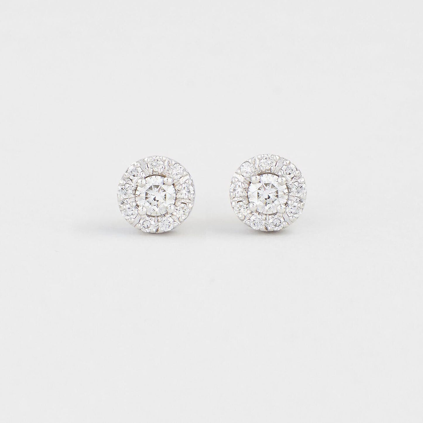 Diamond Cluster Studs