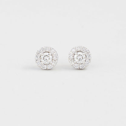 Diamond Cluster Studs