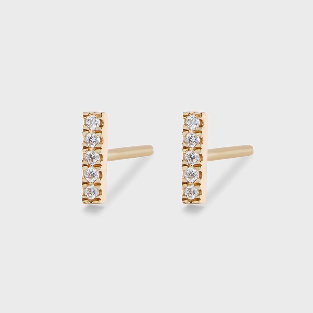 Diamond Dash Studs