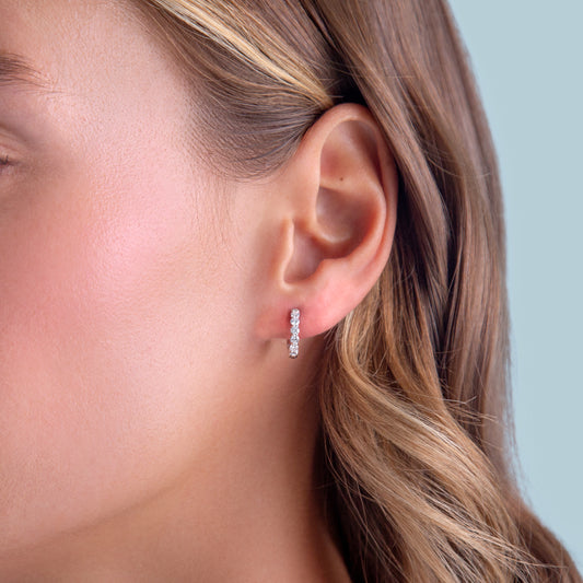 Defined Diamond Huggies