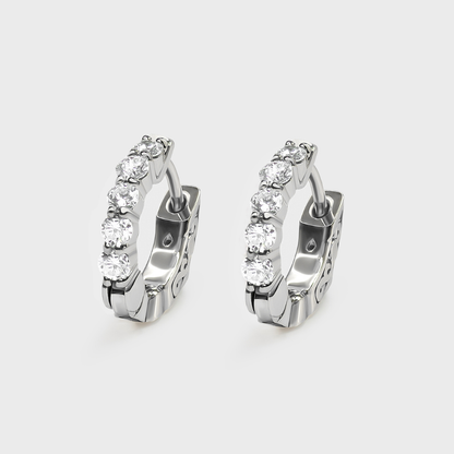 Defined Diamond Huggies