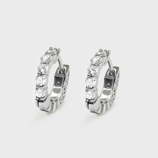Defined Diamond Huggies