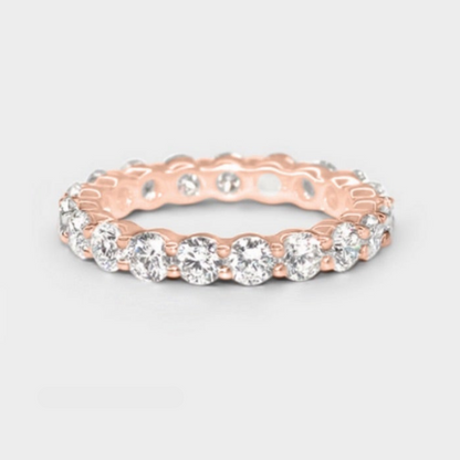 Defined Round Diamond Band