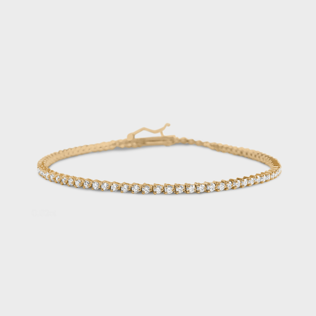 Defined Diamond Tennis Bracelet