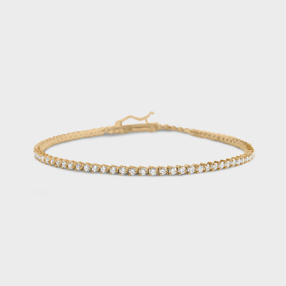 Defined Diamond Tennis Bracelet