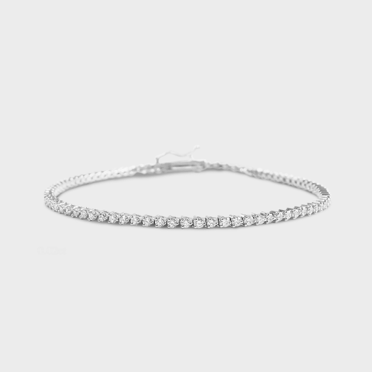 Defined Diamond Tennis Bracelet