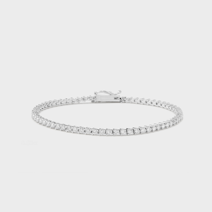 Defined Diamond Tennis Bracelet
