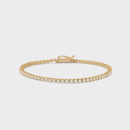 Defined Diamond Tennis Bracelet