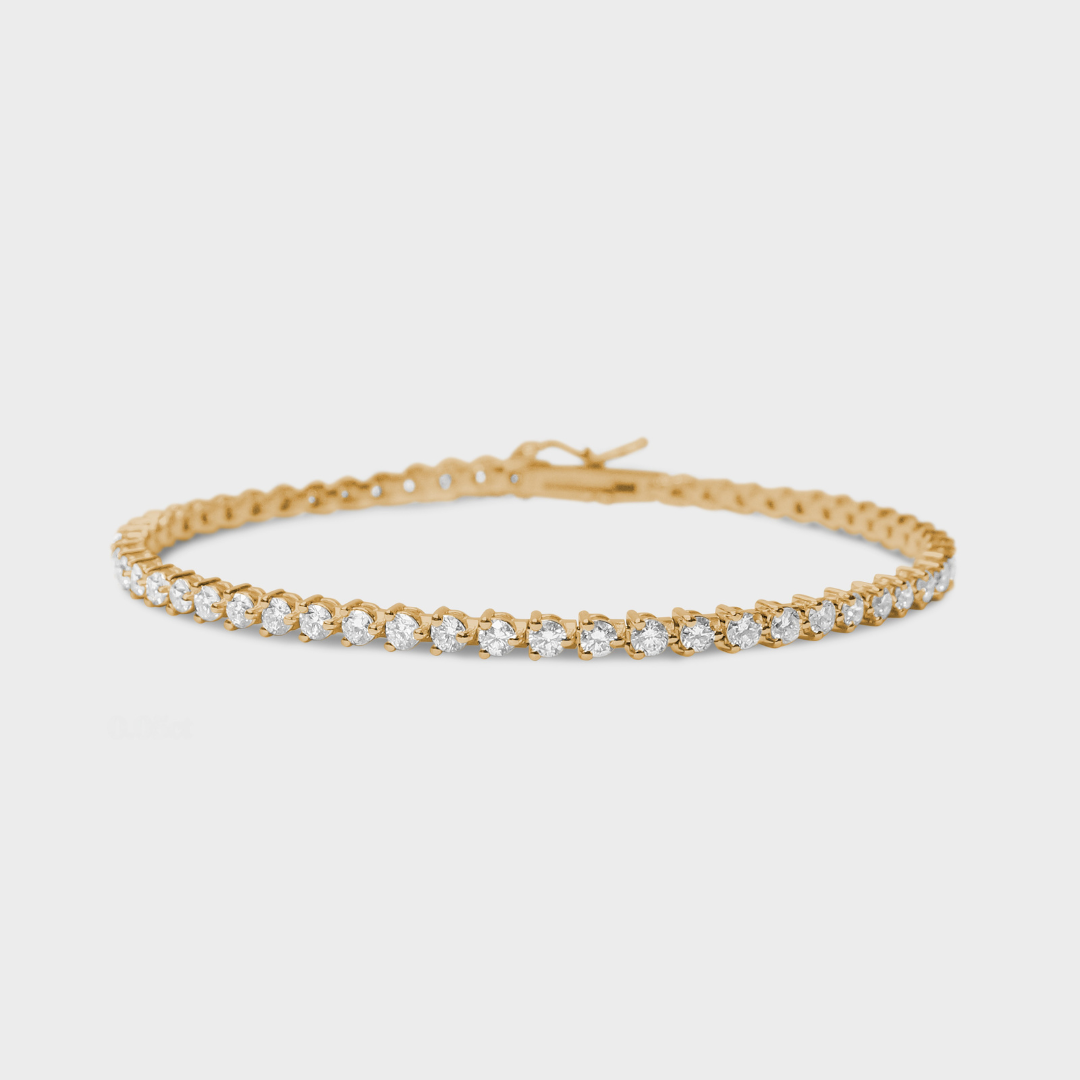 Defined Diamond Tennis Bracelet