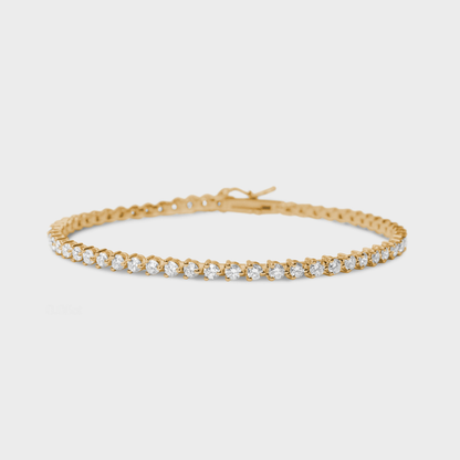 Defined Diamond Tennis Bracelet