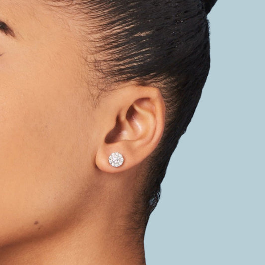 Diamond Cluster Studs