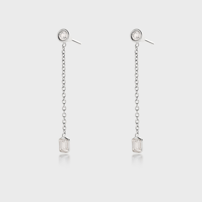 Downtown Diamond Drop Earrings