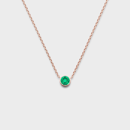 Gemstone Classic Bezel Pendant