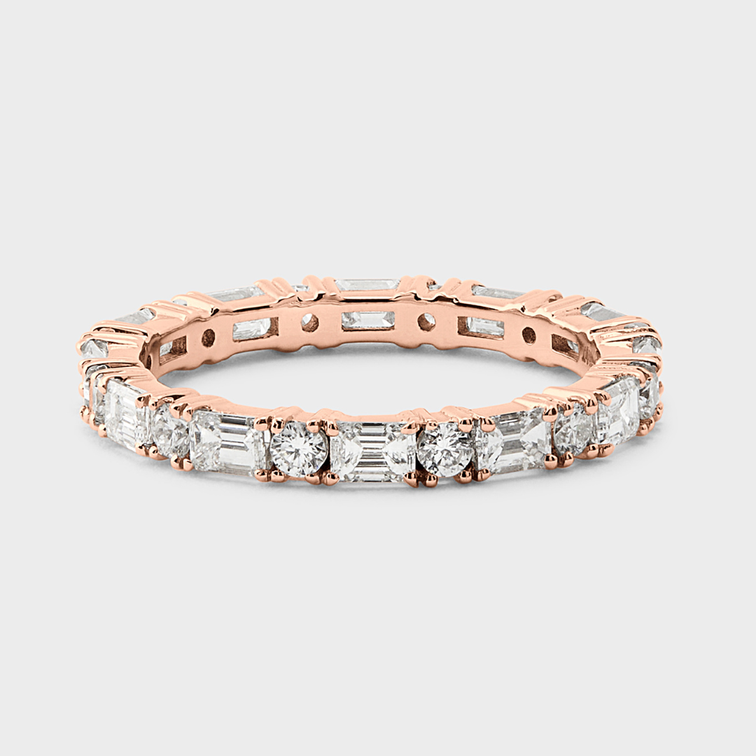 Emerald and Round Band
