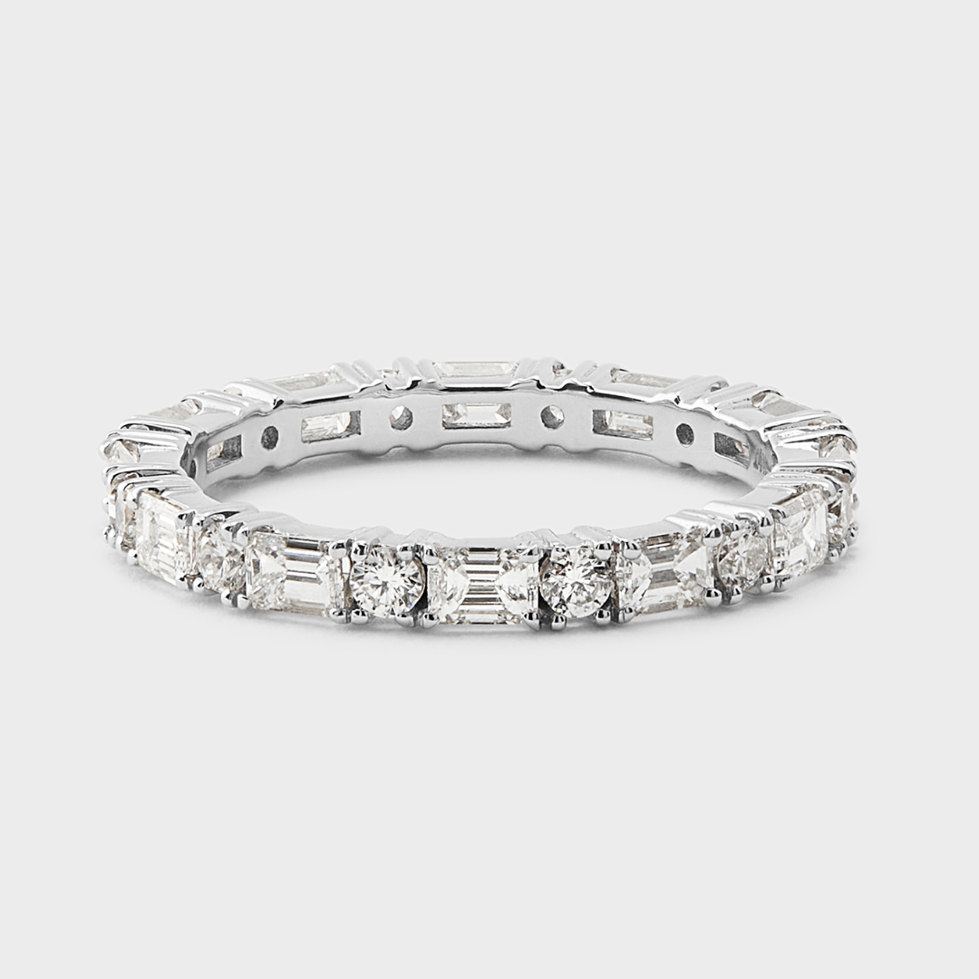 Emerald and Round Band