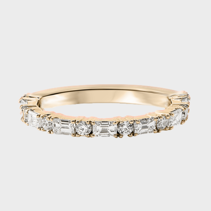 Emerald and Round Band