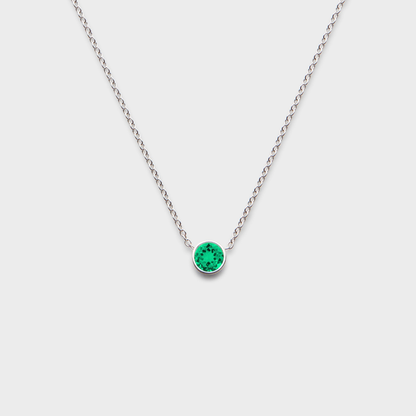 Gemstone Classic Bezel Pendant