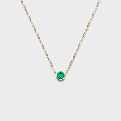Gemstone Classic Bezel Pendant