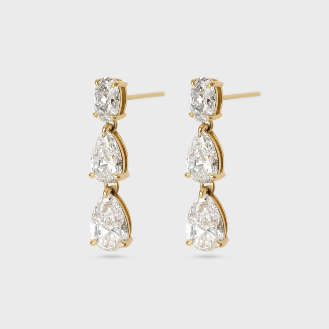 Cascade Diamond Earrings