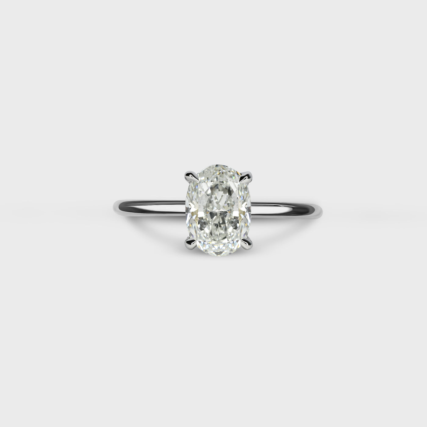 1.50ct Oval Engagement Ring