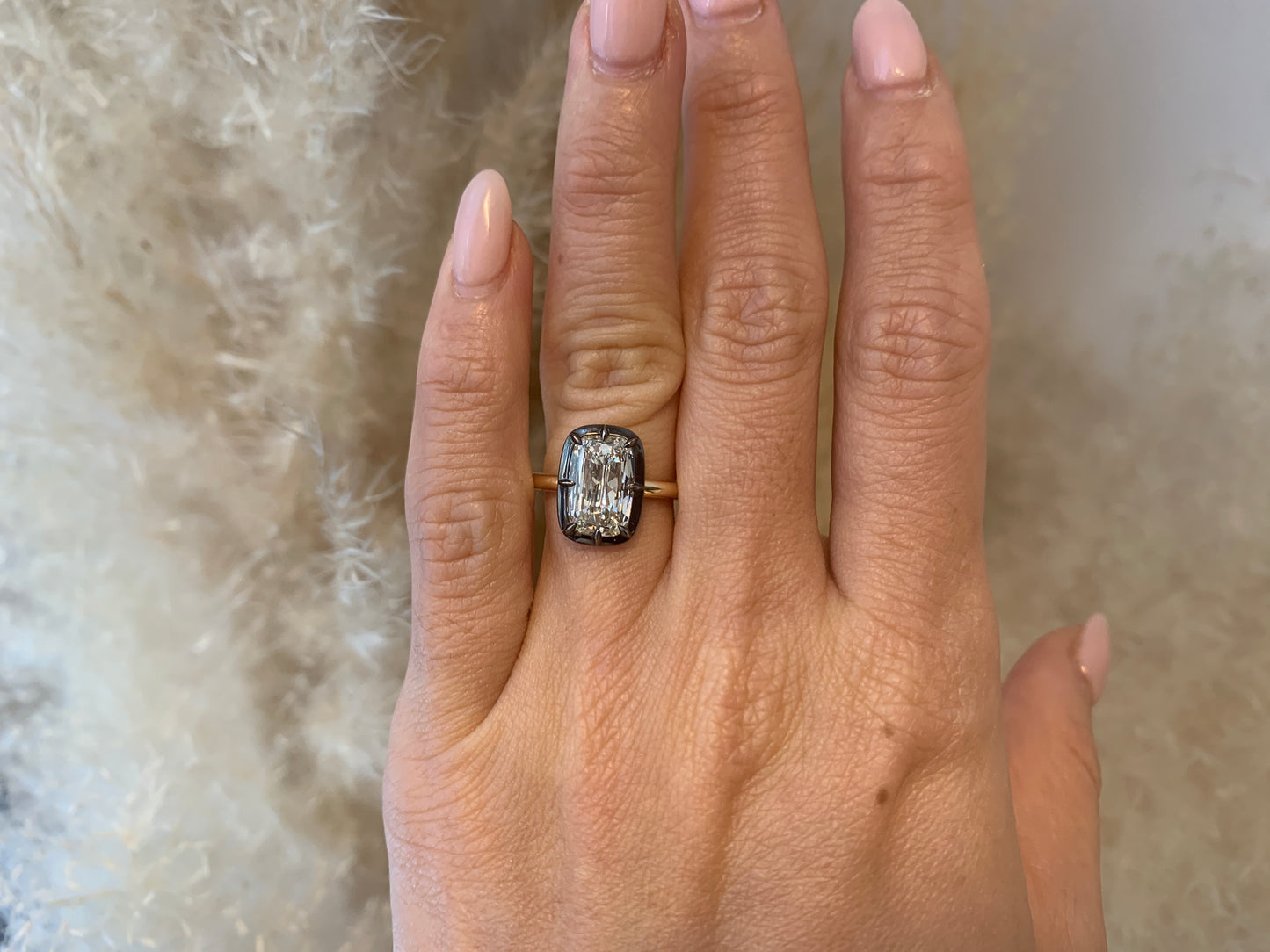 2.01ct Cushion Engagement Ring