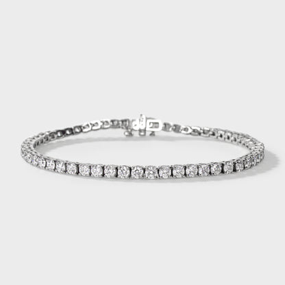 Platinum 5.80ctw Diamond Tennis Bracelet