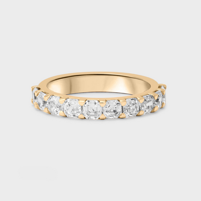 Low Luxe Asscher Cut Band