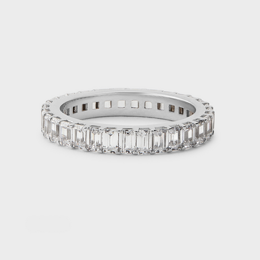 Low Luxe Emerald Cut Band