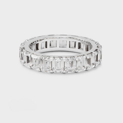 Low Luxe Emerald Cut Band