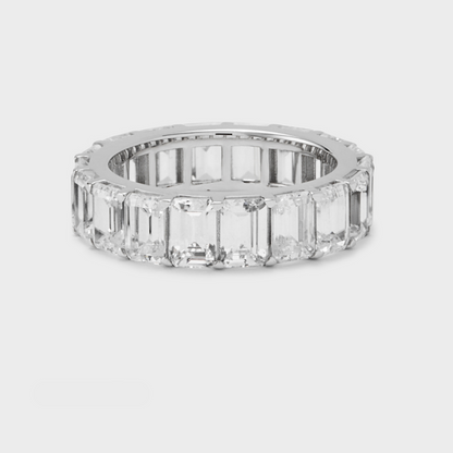 Low Luxe Emerald Cut Band