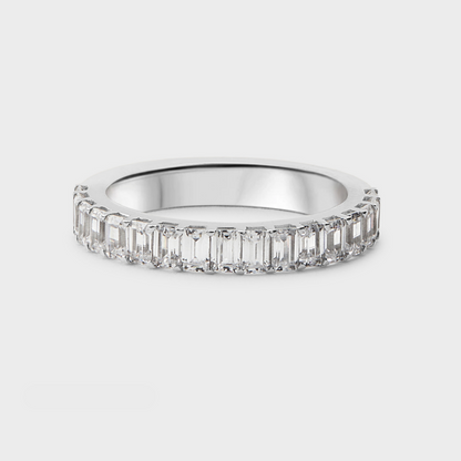 Low Luxe Emerald Cut Band